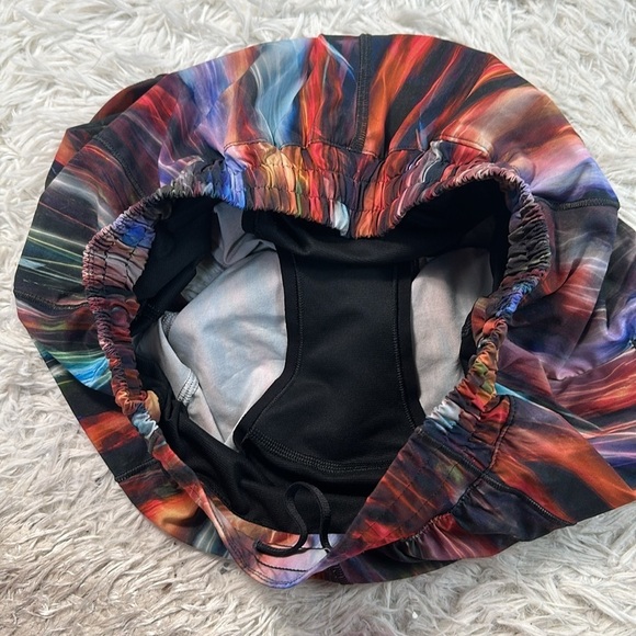 Lululemon Hotty Hot Short II *Long 4" Chroma Fusion Multi / Black - Picture 3 of 6